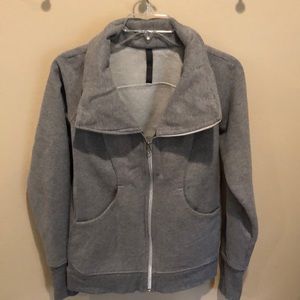 Lululemon High Neck Zip Up, Gray | Used |
